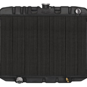 67-70 Mustang Radiator Big Block Man Trans Blk
