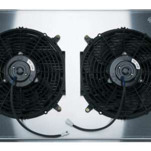 67-76 GM P/U Radiator w/Dual 14in Fan kit