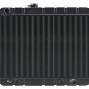66-67 GTO Radiator w/AC AT Black