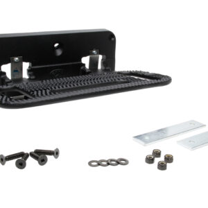 HD Mega Step Flat Mount No Light Black Powder