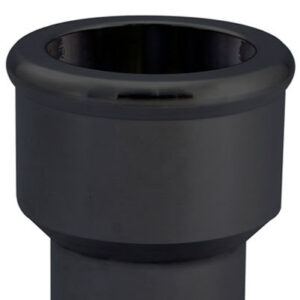 Fitting 1-3/4 Water Pump Inlet Black