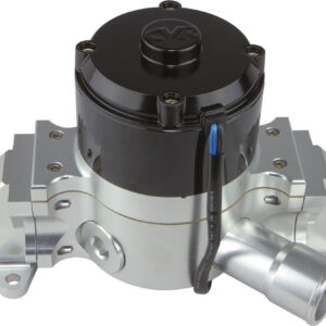 SBF Billet Alum Electric Water Pump Clear