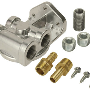 Single Mount Oil Filter Mount Side Ports
