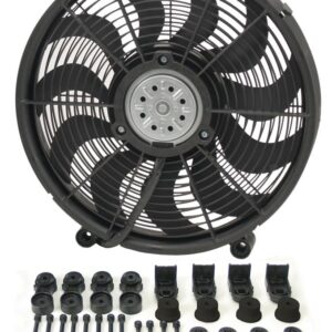 17in High Output RAD Fan Single