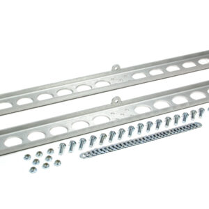 Dual Cooler Mounting Brackets Aluminum