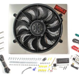 PWM Single RAD Fan/ Aluminum Shroud Assembly