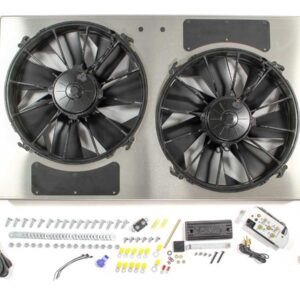 PWM Dual RAD Fan/ Aluminum Shroud Assembly