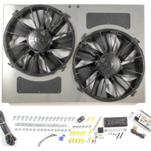 PWM Dual RAD Fan/ Aluminum Shroud Assembly