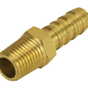 Straight Hose Barb Fitti ng 1/4 NPT M x 3/8 Barb