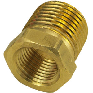 1/2 Male x 3/8 Female Reducer Bushing