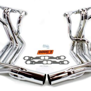SBC Side Mount Headers - Chrome - 63-82 Vette