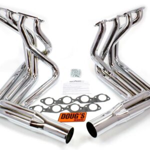 BBC Side Mount Headers - Chrome - 63-82 Vette