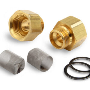 Carb. Inlet Fitting - 9/16-24 x 5/8-18 3/8 IF