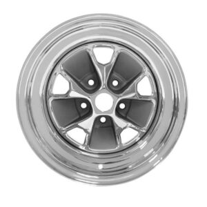 15 x 7 Mustang Styled Steel Wheel Chrome