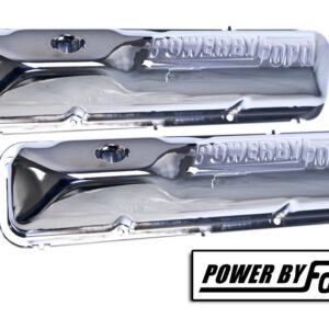 390/428 Valve Cover Chrome Power By Ford