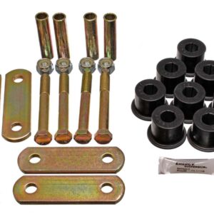 67-81 Camaro Shackle Set w/o Sprng Bush Black