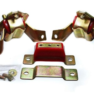 5.0L Mustang Motor Mounts & Trans- Red