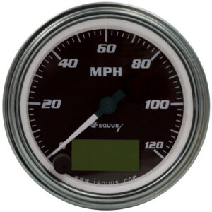 3-3/8 Dia Speedometer 0-120 MPH Chrome Elec