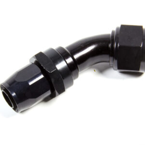 Hose Fitting #16 45 Deg. to #12 Hose Black