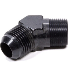 45 Deg Adapter Fitting #10 x 1/2 MPT Black