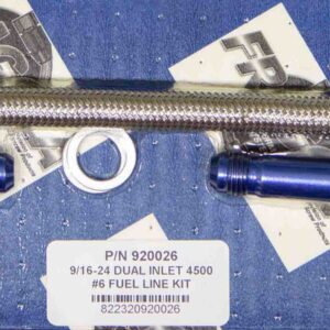 #6 Pro Stock Fuel Line Kit Demon