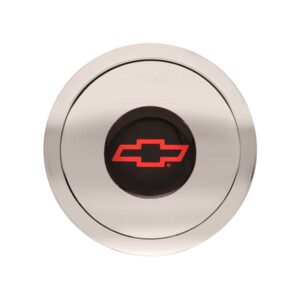 GT9 Horn Button Chevy Bow Tie Red