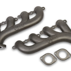 GM LS Cast Iron Exhaust Manifolds Raw Finish
