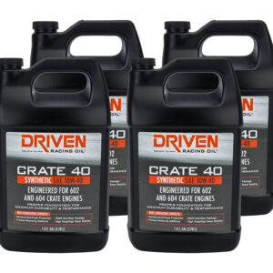 Crate 40 10w40 Synthetic Oil Case 4 x 1 Gallon