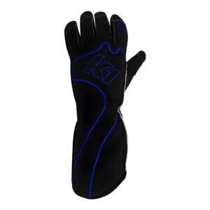 Gloves Karting RS1 Youth 3X-Small Black/Blue