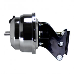 8in Dual Power Booster With Bracket Chrome