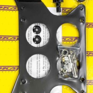 Push/Pull Throttle Cable Mounting Bracket Black