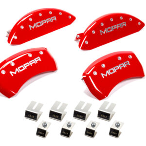 11- Challenger Caliper Covers Red