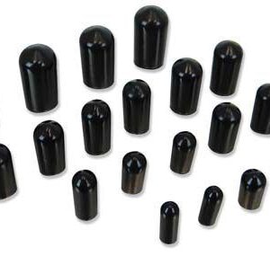 Vacuum Line Cap Kit Black