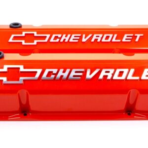 SBC Slant Edge Chevy Orange V/C Tall Rec Logo