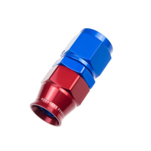 10AN Straight PTFE Reusable Hose End Blue