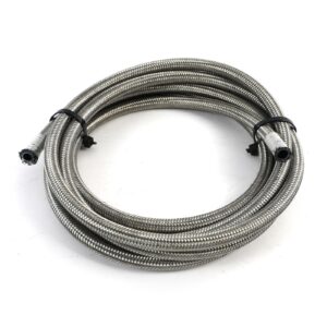 6AN 303 Series SS PTFE Hose 6ft SS
