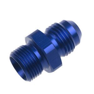 6AN - 9/16in x 24 Holley Single Feed Carb Fitting