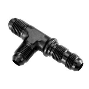 3AN Male Bulkhead Adapt Black