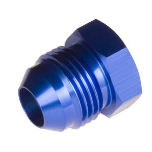10AN Flare Plug 1/pkg Blue