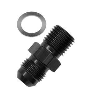 8AN Male Flare to M10x1.0 Inverted Adapter