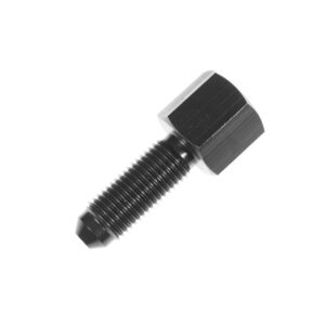 4AN Male Bulkhead to 1/8in FPT Black