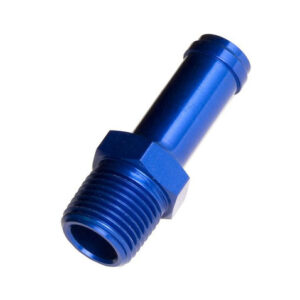 3/4in Hose to 3/4in NPT Male Straight Blue