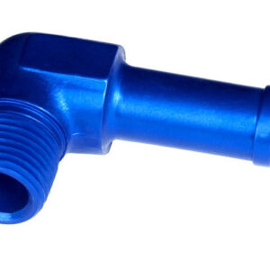 5/8in Hose to 1/2in NPT Male 90Deg Blue