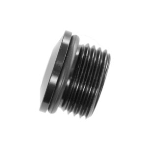 Low Profile 12AN ORB Port Plug Black