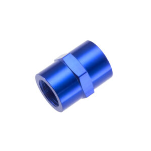 3/8in NPT Female Pipe Coupler Blue