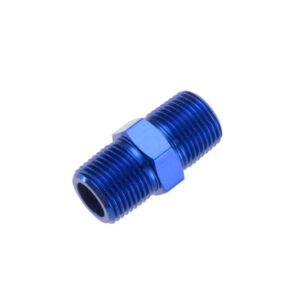 1/4in NPT Male Pipe Union Blue