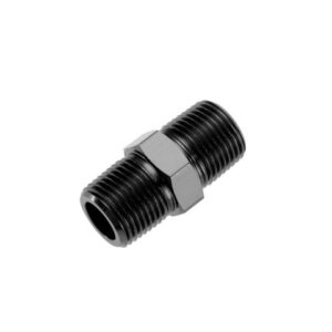 1/4in NPT Male Pipe Union Black