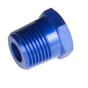 1/4in NPT ML - 1/8in NPT FM Reducer Blue