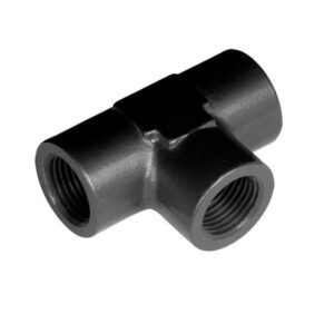 1/8in FM Tee NPT Adapter Black