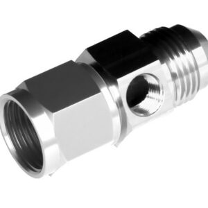 4AN Male to 4AN Female 1/8in NPT in Hex Clear